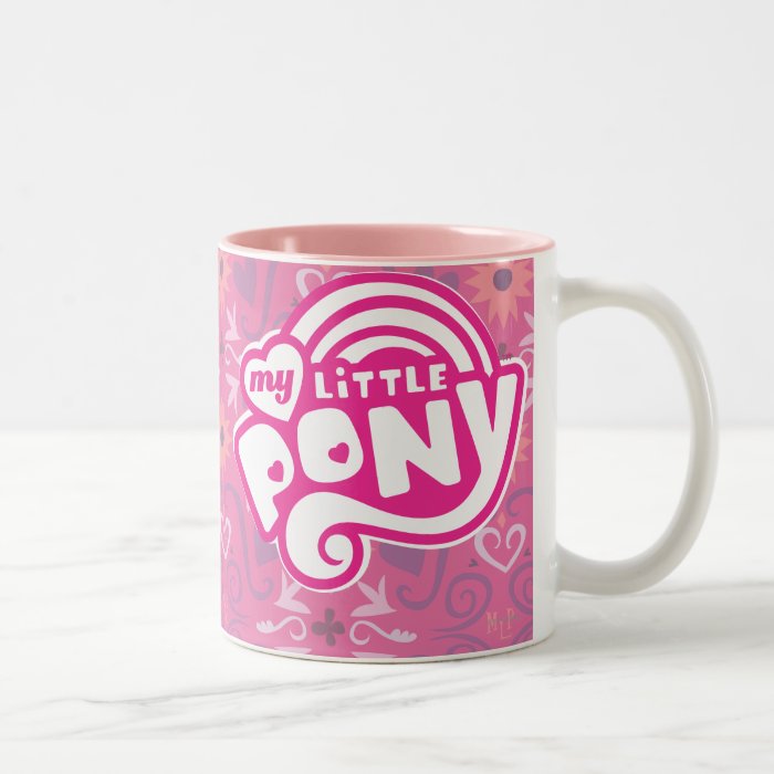 My Little Pony Pink Logo Mugs