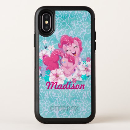 My Little Pony | Pinkie Running Through Flowers OtterBox Symmetry iPhone X Case