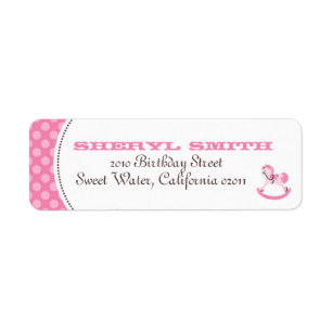 My Little Pony Return Label