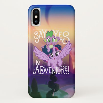 My Little Pony | Twilight and Spike - Adventure iPhone X Case