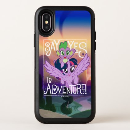 My Little Pony | Twilight and Spike - Adventure OtterBox Symmetry iPhone X Case