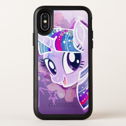 My Little Pony | Twilight Sparkle Watercolor OtterBox Symmetry iPhone X Case