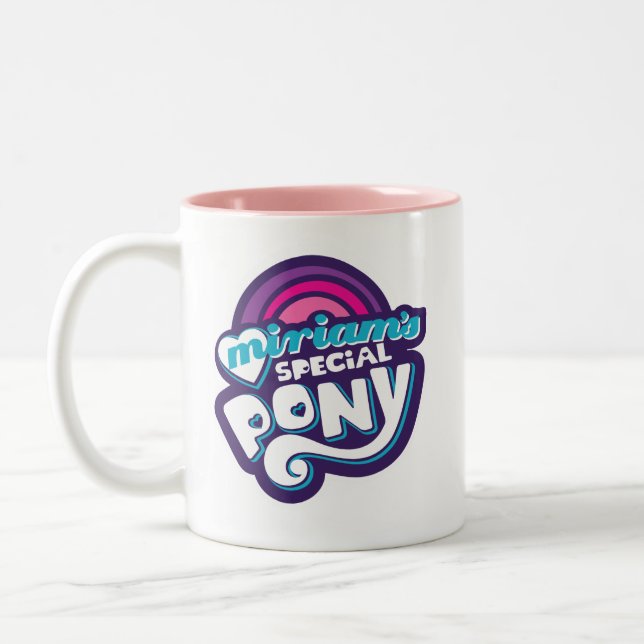 My Little Prepotente! Two-Tone Coffee Mug (Left)