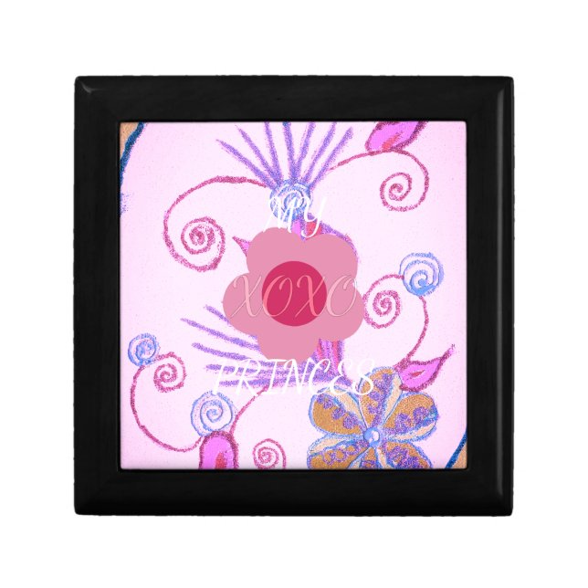 My Little Princess: Baby Pink Vector Inspirational Gift Box (Front)