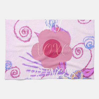 My Little Princess: Baby Pink Vector Inspirational Towel