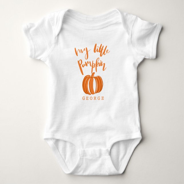 MY LITTLE PUMPKIN BABY BODYSUIT (Front)
