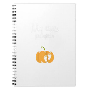 My Little Pumpkin Halloween Pregnancy Notebook