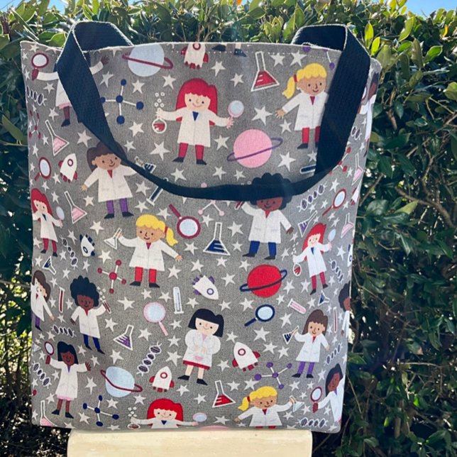 My Little Scientist  Tote Bag (Creator Uploaded)
