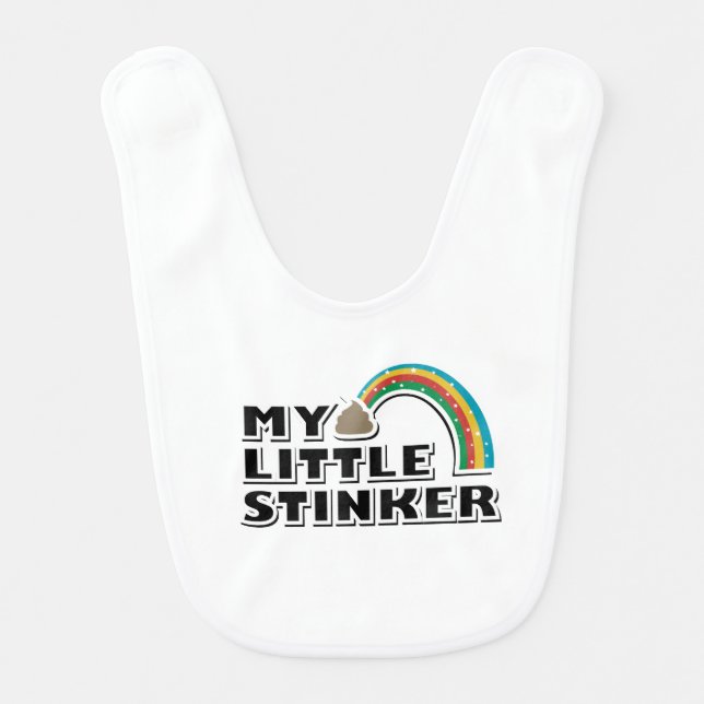My Little Stinker Bib (Front)