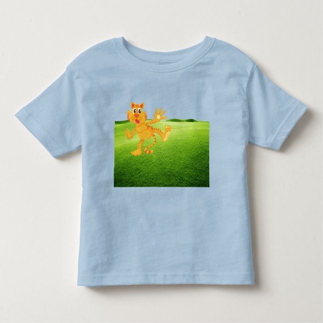 my little tiger  toddler t-shirt (Front)