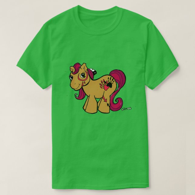 my little war pony  T-Shirt (Design Front)