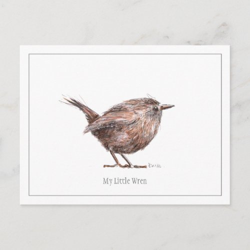 My Little Wren Postcard