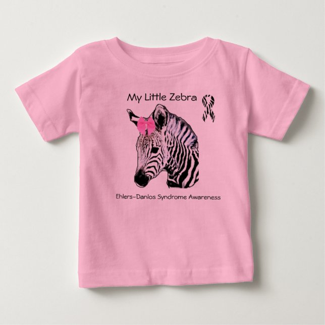 My Little Zebra EDS Ehlers-Danlos Syndrome Shirt (Front)