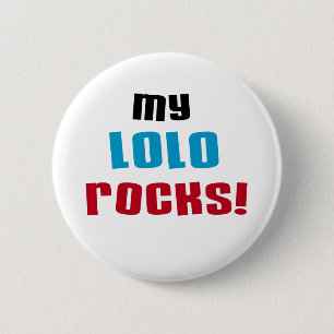 My Lolo Rocks T-shirts and Gifts Pinback Button