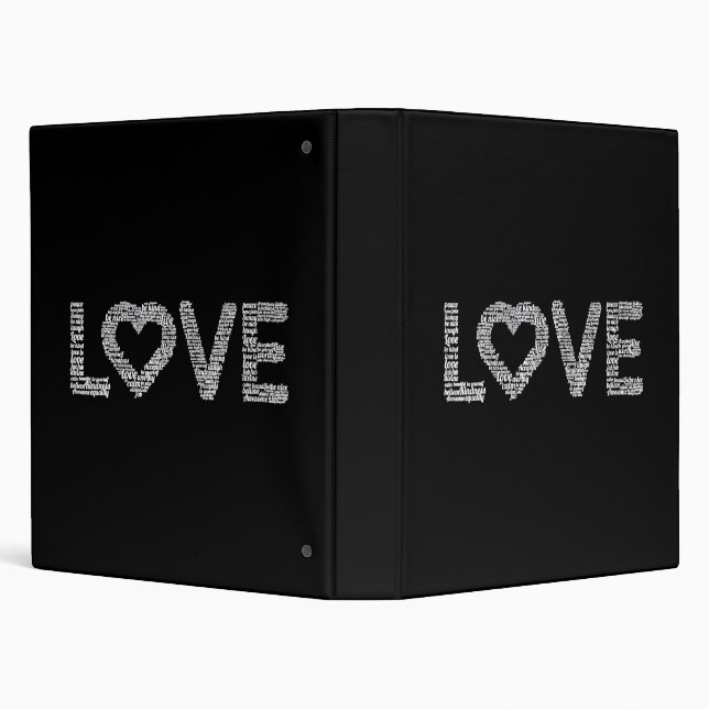 My Love 3 Ring Binder (Background)