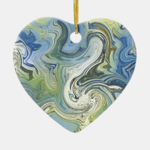 My Love Always Ceramic Ornament