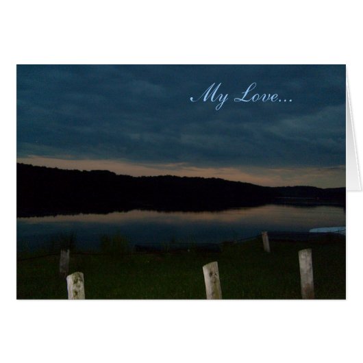 My Love... Card (Front Horizontal)