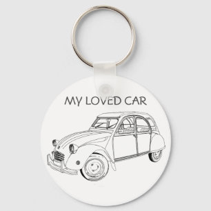 My Love: Citroën 2 CV Keychain