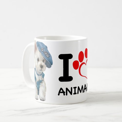 My love dog  coffee mug
