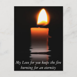My Love for you Postcard