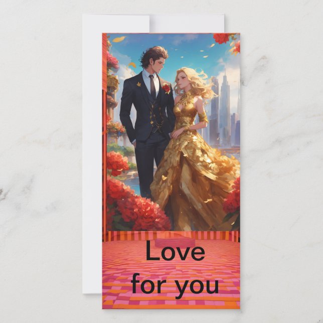 My love 💕 greeting card  (Front)