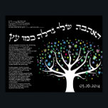 "My love grows like a tree" Ketubah  Cerificate Poster<br><div class="desc">marlalove@hotmail.com</div>