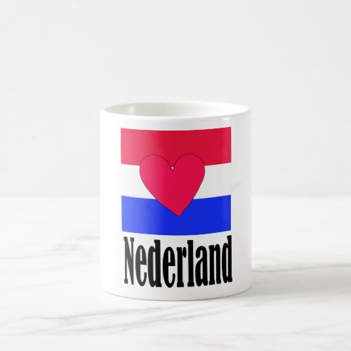 My love in netherlands nederland country Flag T_ Coffee Mug