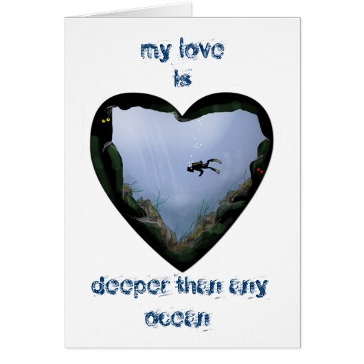 my love is deeper cards (Front)