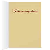 My Love is like a Red, Red, Rose Cards (Inside (Right))