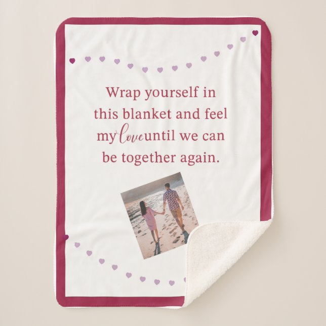 My Love Langage -Touch Sherpa Blanket (Front)