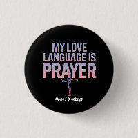 My Love Language Is Prayer Jesus Christian Design