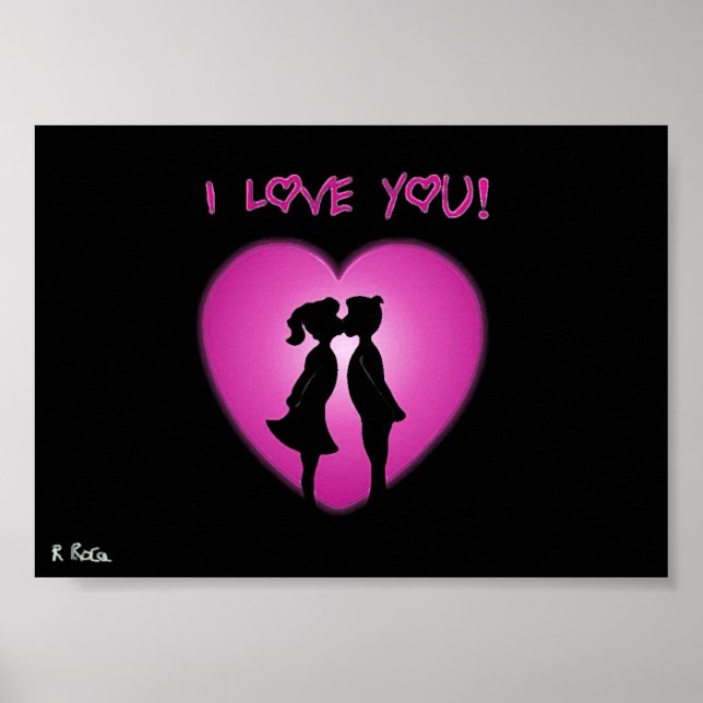 My Love,Mom Amour l´huile Poster (Front)