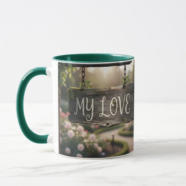My Love Mug | Romantic Coffee Mug Gift for Couples (Left)