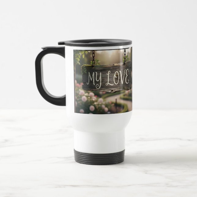 My Love Mug | Romantic Coffee Mug Gift for Couples (Left)