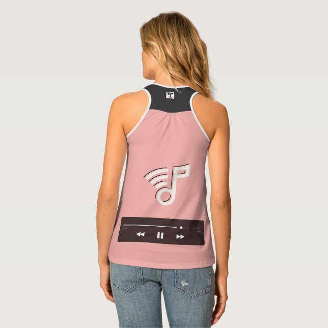MY LOVE MUSIC TANK TOP (Back Full)
