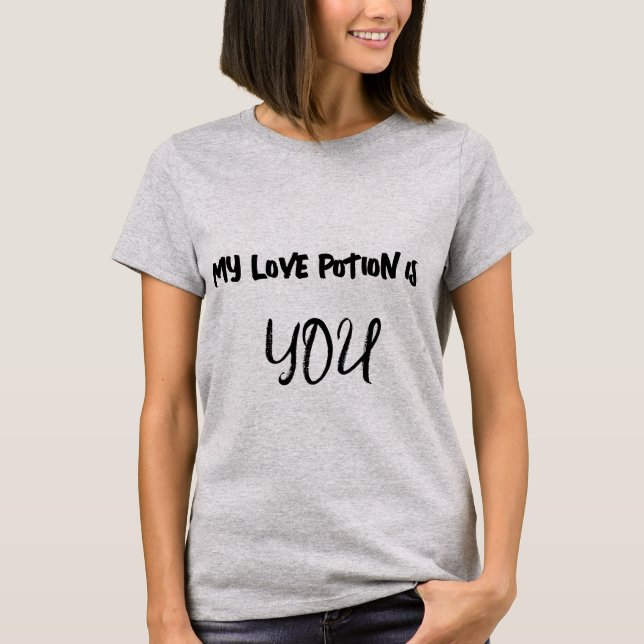 MY LOVE POTION IS YOU-BASIC TEE (Front)