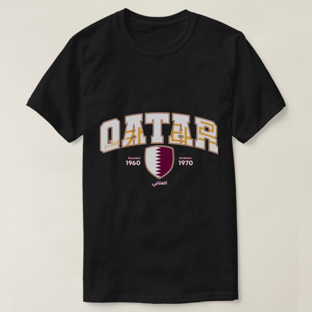 My Love Qatar.   T-Shirt (Design Front)