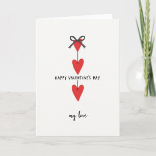 My Love Valentines Day Card