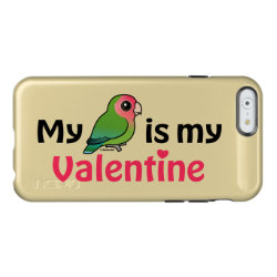 My Lovebird is My Valentine Incipio Feather® Shine iPhone 6 Case