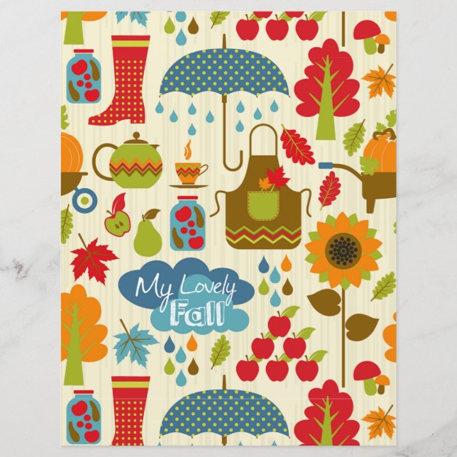 My Lovely Fall with Fall Elements  (Front)