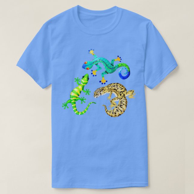 My lovely leopard geckos T-Shirt (Design Front)