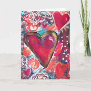 My Loving Heart, 080814 Thank You Card