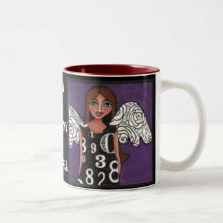 MY LUCKY ANGEL - blessed angel mug