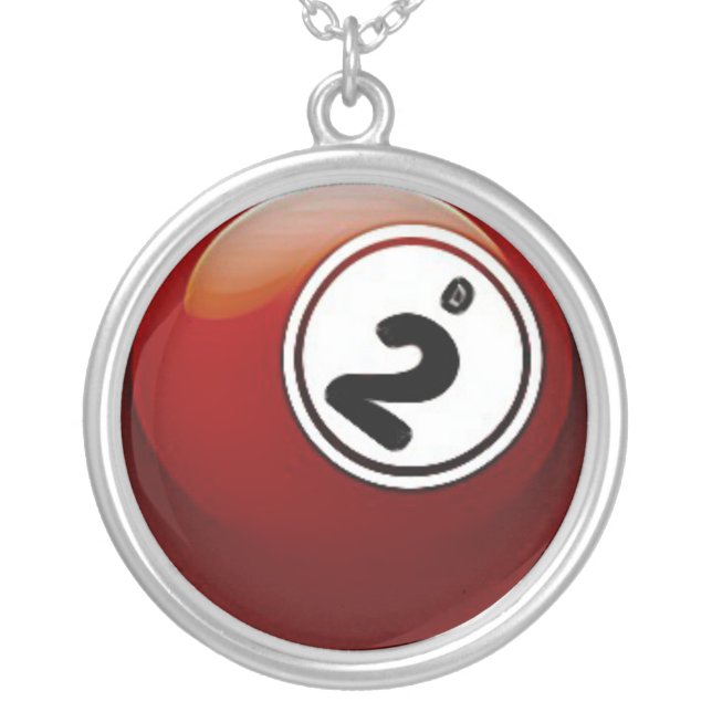 My Lucky BINGO Ball Necklace (Front)