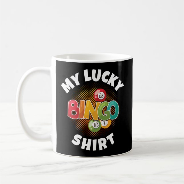 My Lucky Bingo Bingo For Coffee Mug (Left)