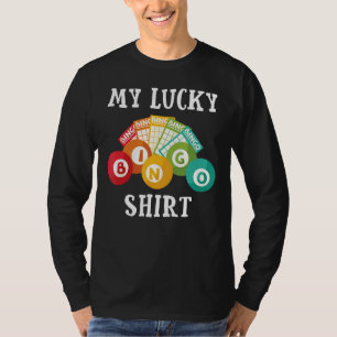 My Lucky Bingo Shirt Funny Cute Bingo Player