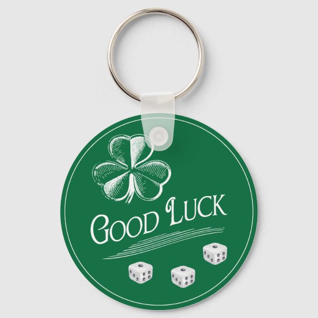 My Lucky Bunco Charm Keychain (Front)