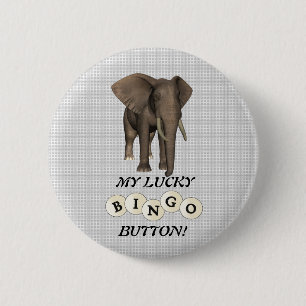 MY LUCKY BUTTON! PINBACK BUTTON