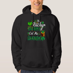My Lucky Charms Call Me Grandma St Patricks Day Gr Hoodie