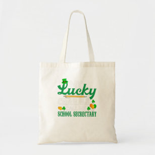 My Lucky Charms Call Me School Secretary Cool Tote Bag